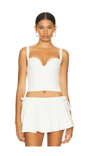 Lourica Bustier in Ivory | Revolve Clothing (Global)