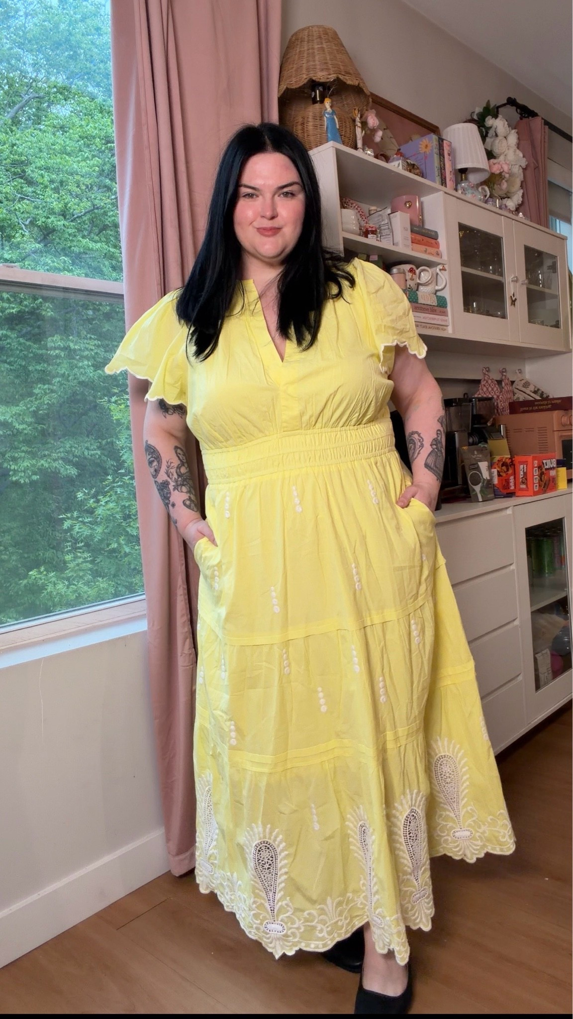 Plus size sundresses. This one is perfect for spring and summer weddings. Sundress. Size 2X , size 18/20