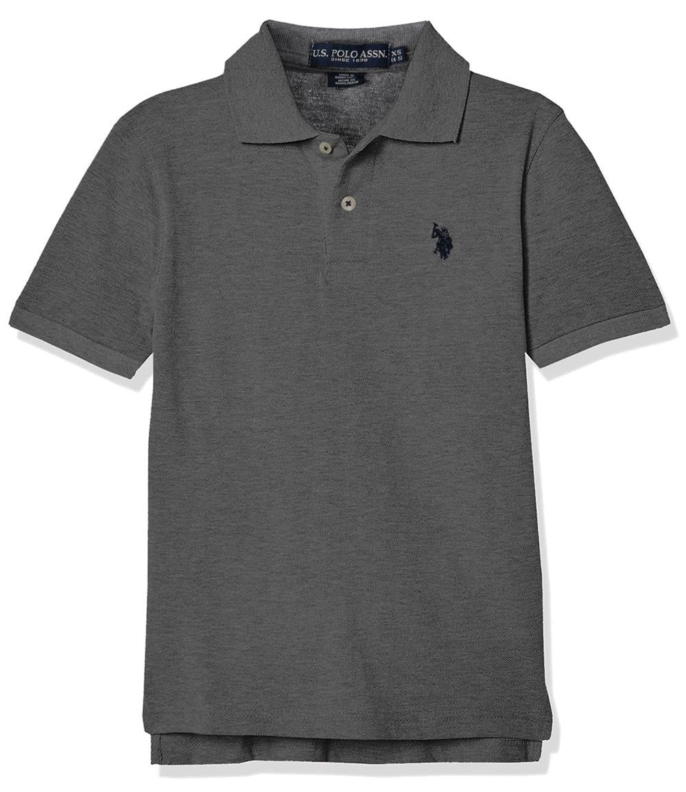 U.S. Polo Assn. Boys 4-20 Short-Sleeve Classic Polo Shirt - Walmart.com | Walmart (US)