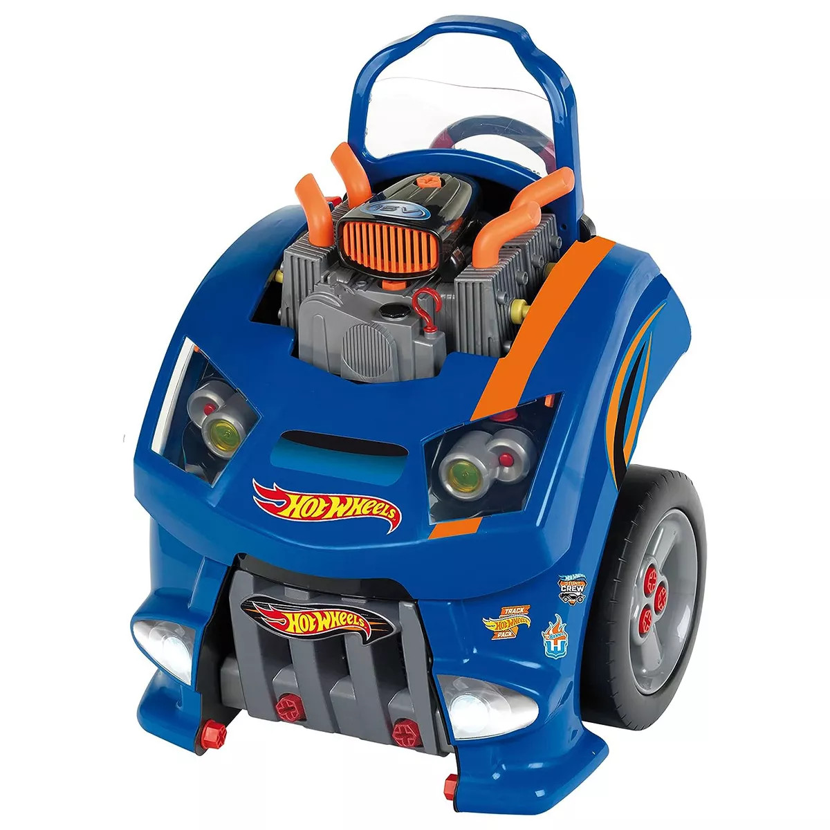 Theo Klein Hot Wheels Lifelike Auto Service Car Engine Repair Interactive Toy Pretend Play Set wi... | Target