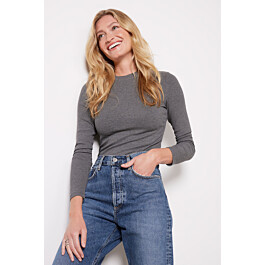 Rilo Rib Long Sleeve Top | Evereve
