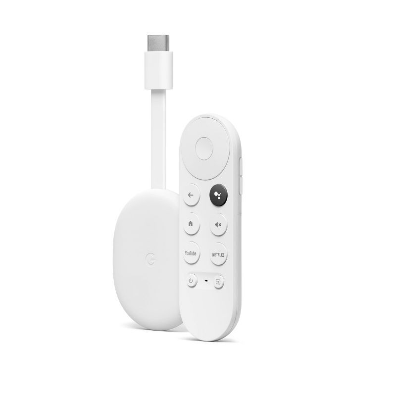 Google Chromecast with Google TV (4K) (2020) - Snow | Target