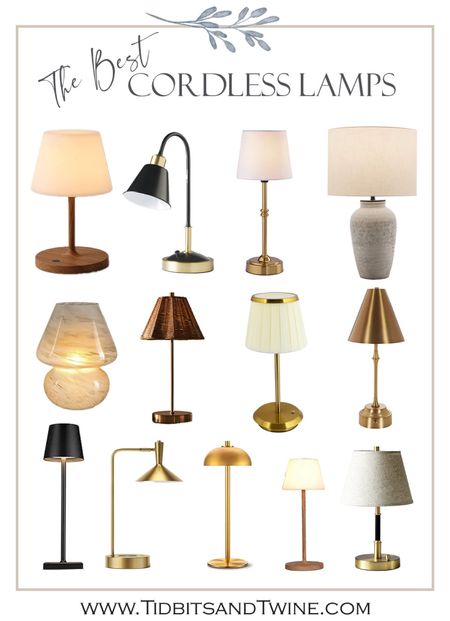 My top pics for beautiful cordless lamps

#LTKstyletip #LTKhome