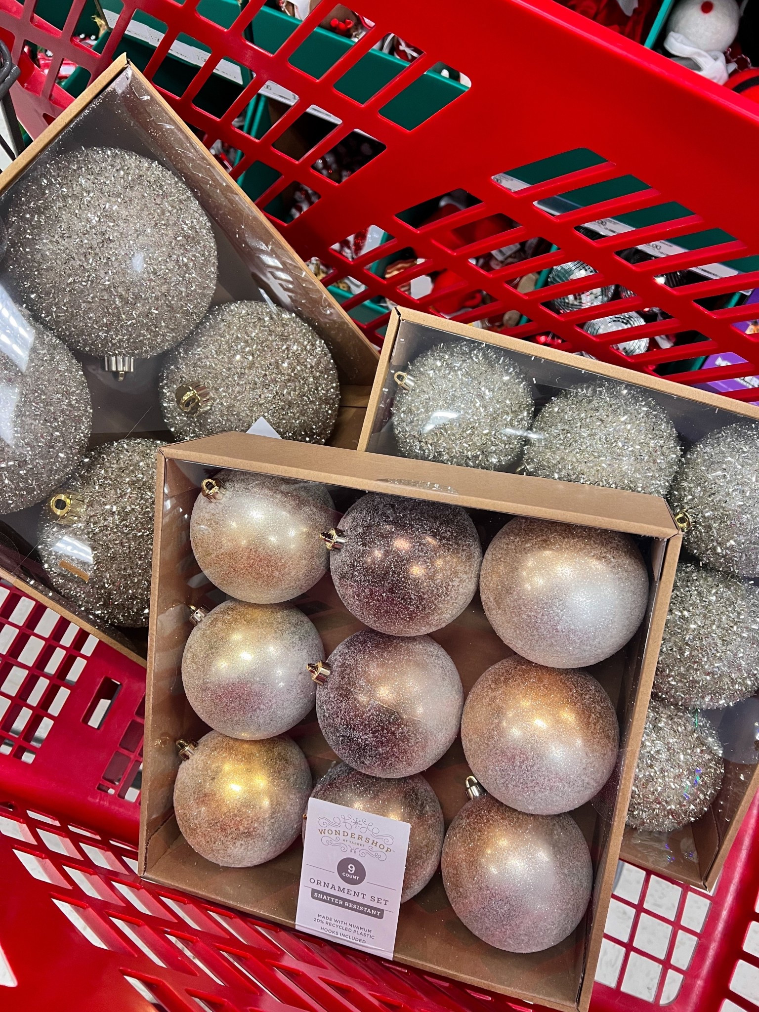 40% off Christmas ornaments 

#targetfinds #targetchristmas 

#LTKHoliday #LTKSaleAlert #LTKHome