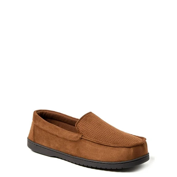 Dearfoams Cozy Comfort Men's Jason Microsuede Moccasin Slippers | Walmart (US)