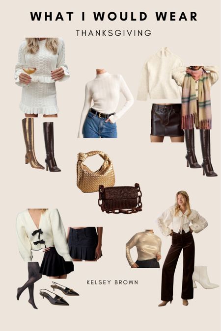 What I would wear: thanksgiving outfit inspo 🤎✨
Thanksgiving outfit ideas
Fall outfit ideas
Fall event outfit inspo

#LTKSeasonal #LTKstyletip #LTKHoliday
