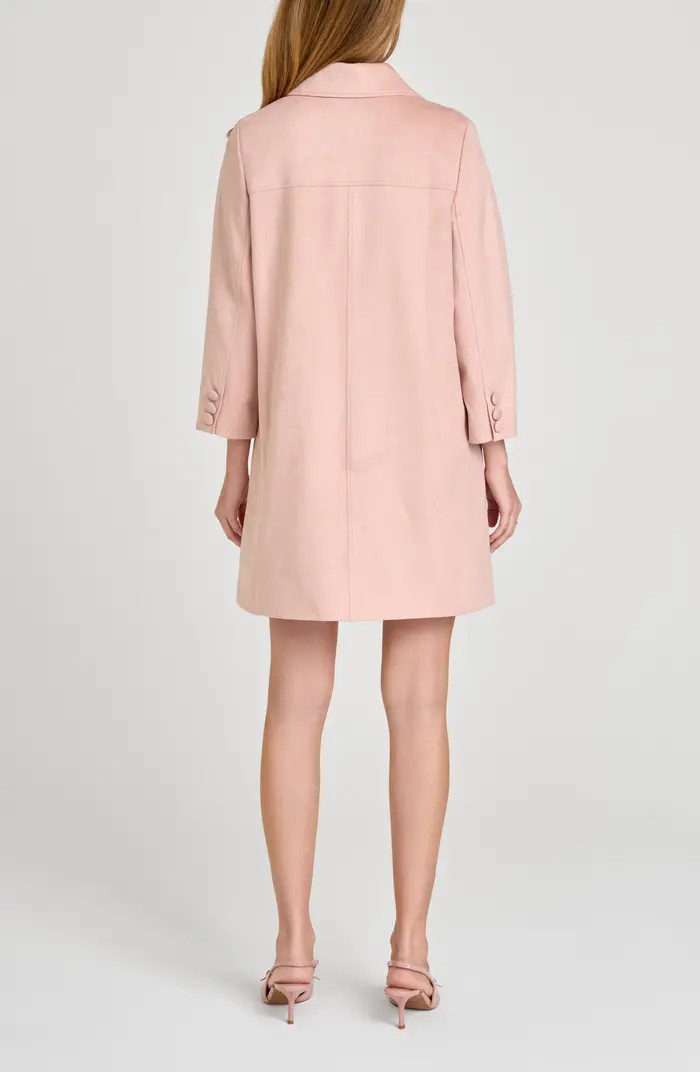 WAYF Madeline Faux Suede Coat | Nordstrom | Nordstrom