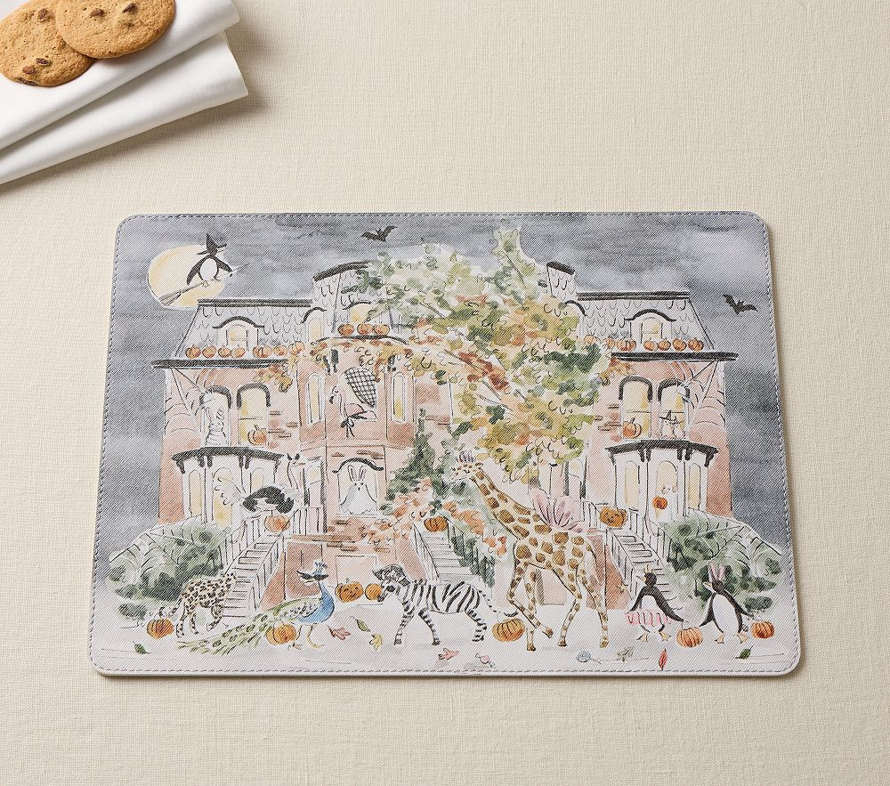 Riley Sheehey Halloween Placemat | Pottery Barn Kids
