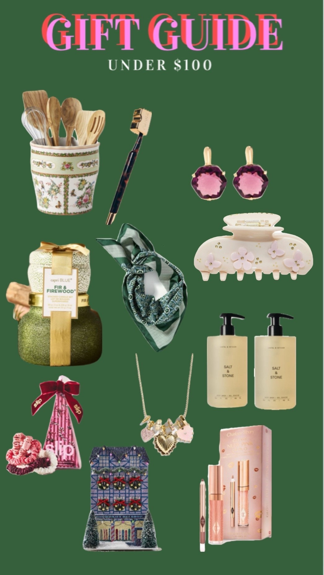 Gift guide under $100 

#LTKGiftGuide #LTKHoliday #LTKSeasonal