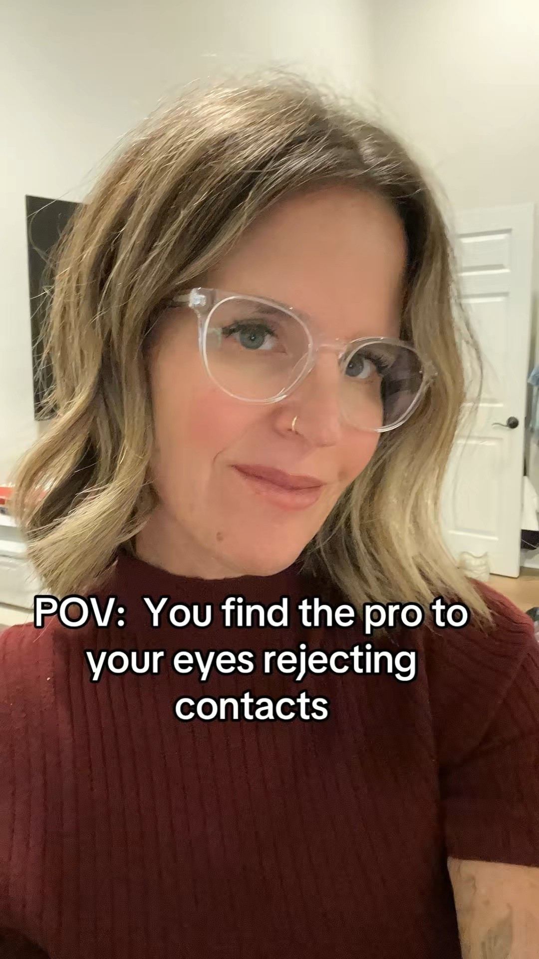Finally gave in… and honestly? No regrets 🤍
My eyes said no more contacts for awhile, but my new glasses said upgrade your whole look 👓✨
These clear frames go with everything + instantly make you feel put together (even on minimal effort days)

Linking my exact frames + a few similar favorites 🤍 #warbyparker #eyeglasses #ltkcreator 

#LTKOver40 #LTKBeauty