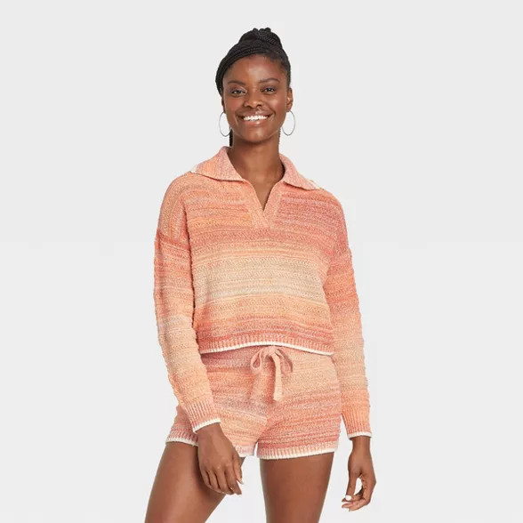 Women's Collared Pullover Sweater - Universal Thread™ | Target