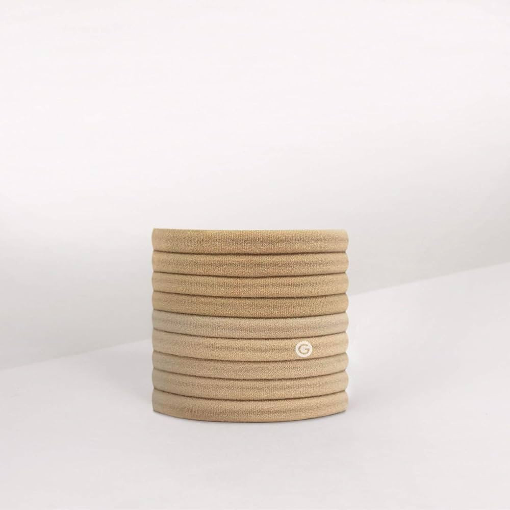 Gimme Beauty - Fine Hair Ties - No Damage Hair Bands - Blondie - Seamless Microfiber Elastics - H... | Amazon (US)