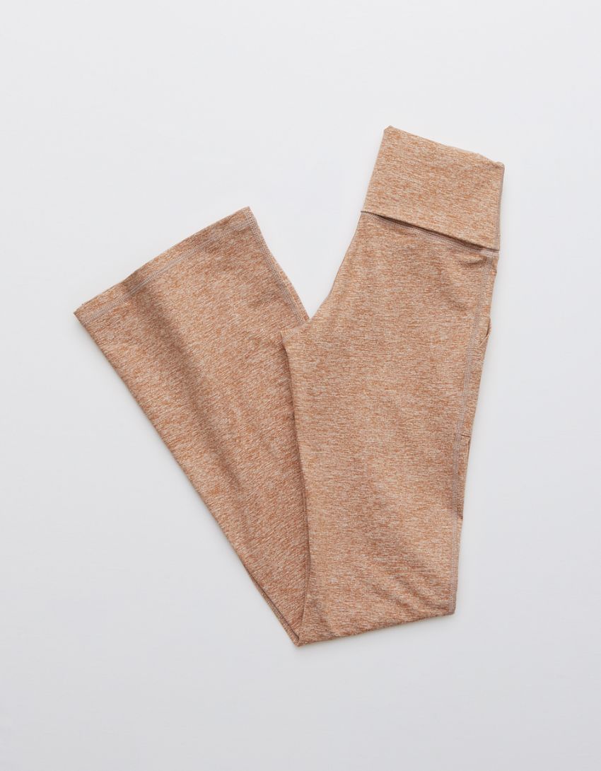 OFFLINE The Hugger High Waisted Foldover Flare Legging | American Eagle Outfitters (US & CA)