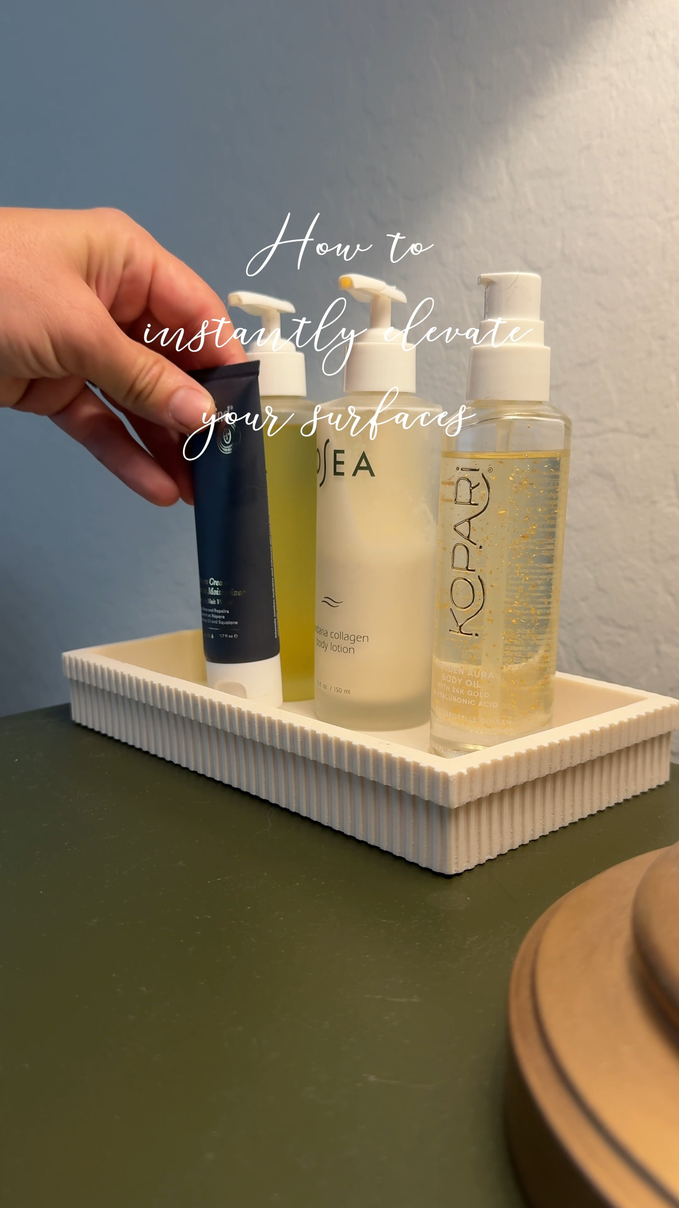 Elevate your space + make your everyday items look intentional simply by adding a tray! This is an easy way to give your home an expensive look while staying on budget. 

#LTKStyleTip #LTKHome #LTKFindsUnder50