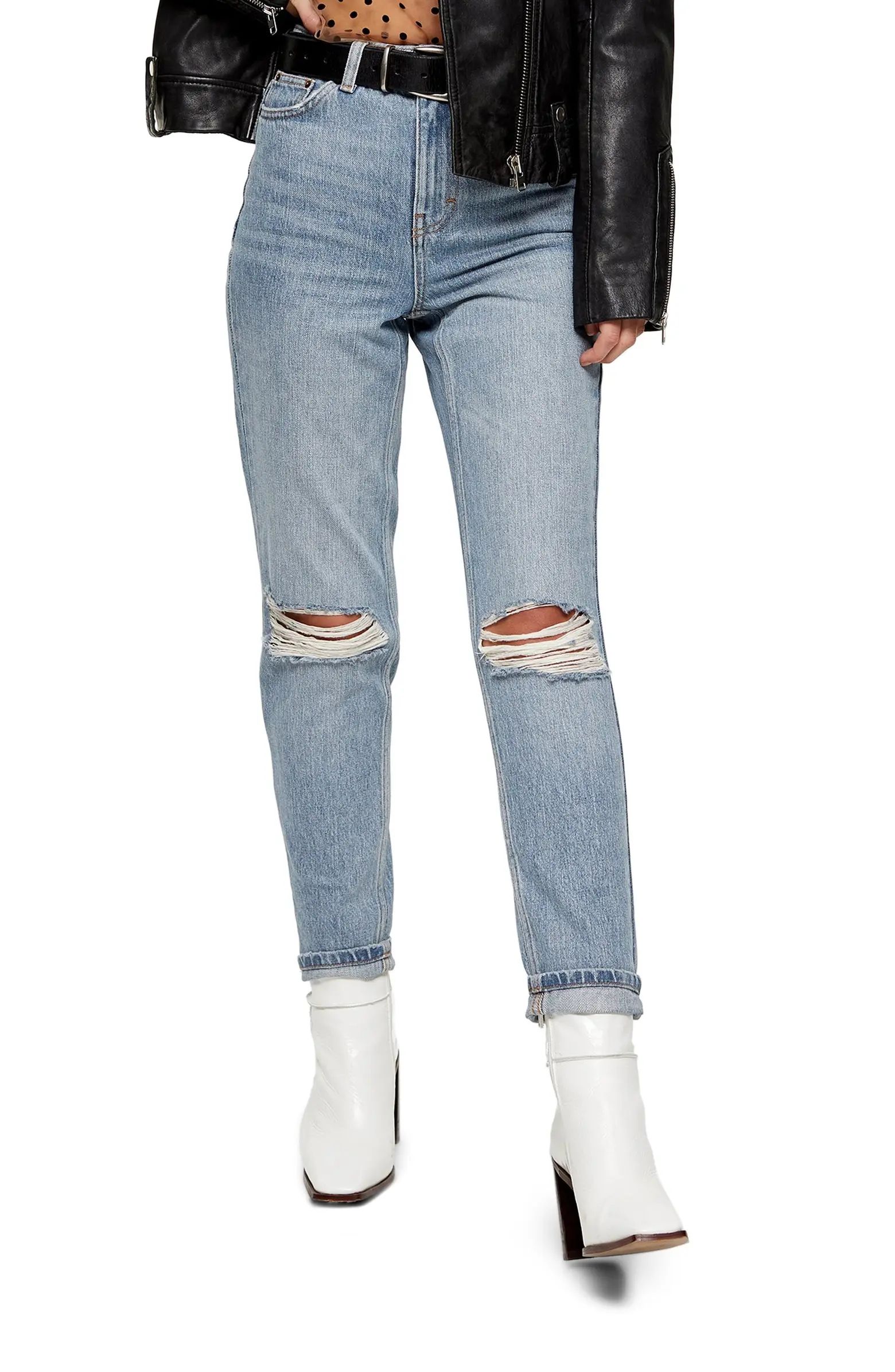 Double Rip Mom Jeans | Nordstrom