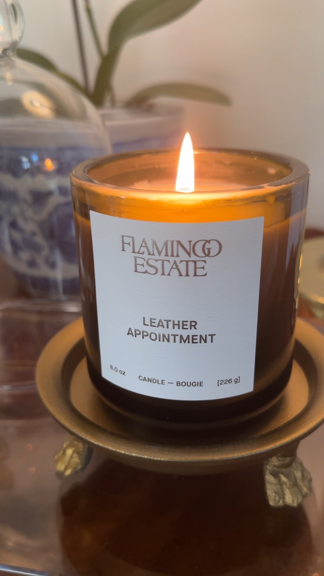 Leather appointment in a candle- truly smells so luxe and inviting. So unique- a blend of buttery suede, but has a fresh, clean element and a slight hint of orange blossom.

#LTKHome
