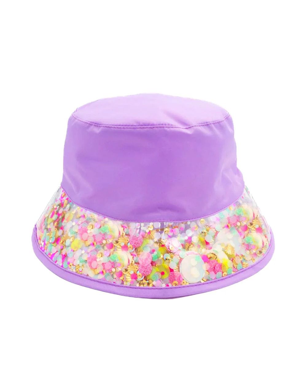 Be Your-Shelf Confetti Purple Bucket Hat | Packed Party