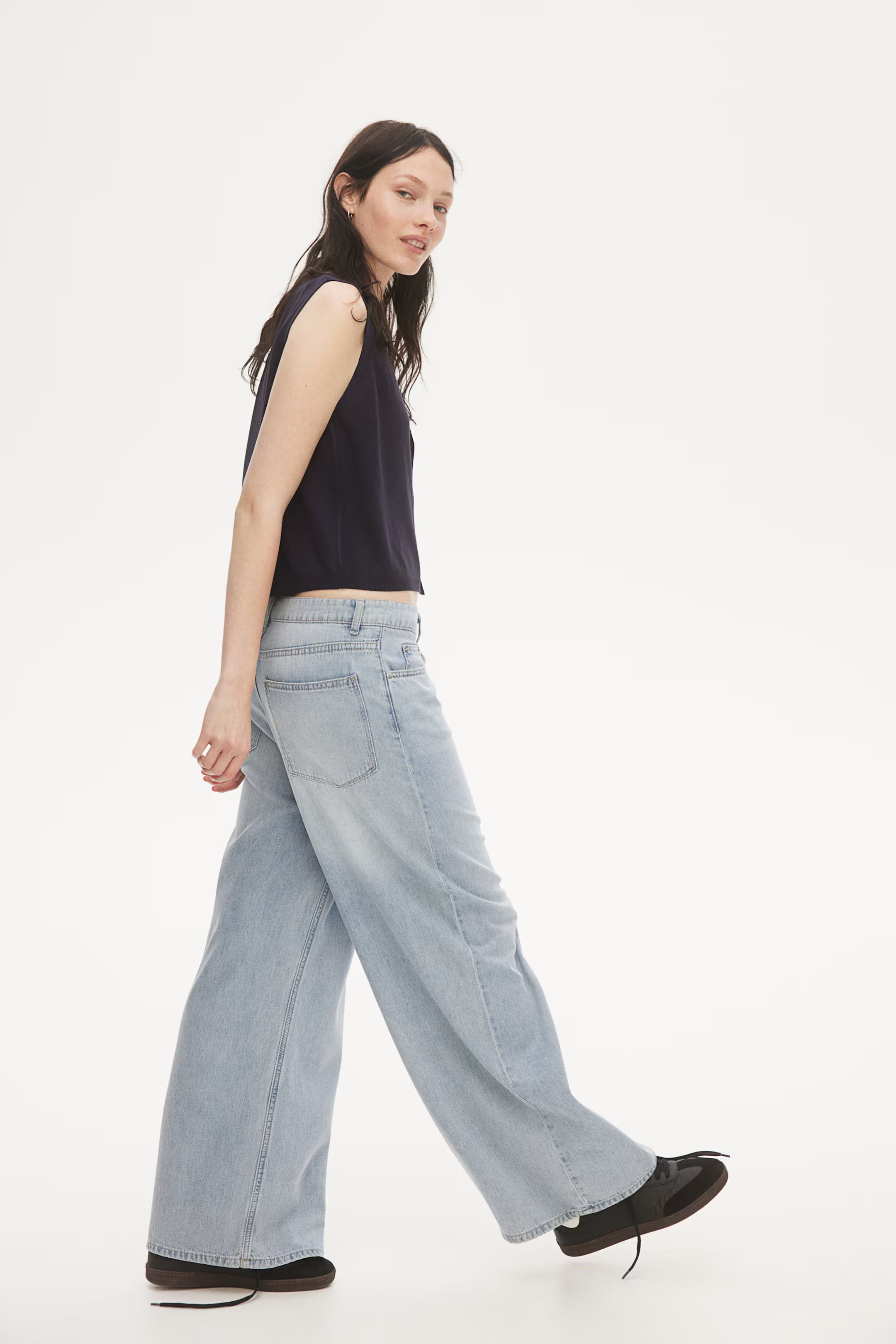 Baggy Wide Low Jeans | H&M (US + CA)