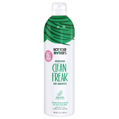 Not Your Mother's Clean Freak Original Citrus Dry Shampoo for All Hair Types - 12oz: Oil Control, Aluminum-Free, Dye-Free, Paraben-Free | Target