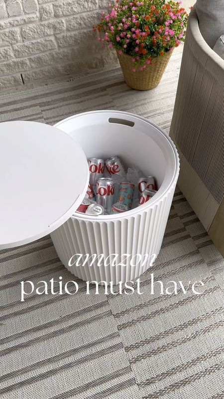 🌞 Love soaking up the sunshine? 🌿 Whether you're picnicking in the park or chilling in your backyard oasis, if you spend a lot of time outdoors, then you need this Outdoor Cooler Side Table! ☀️
Grab Yours Here: https://amzn.to/3vH86GD

Imagine never having to trek back inside for a cold beverage again – this nifty table keeps your drinks frosty and within arm's reach. 🥤 Plus, it's super easy to use, just fill with ice and your favorite drinks and you're all set for hours of outdoor fun!

But wait, there's more! 🎉 This isn't just any old cooler – it even doubles as a table between uses. 🍉 So when you're not reaching for that refreshing drink, it's the perfect spot for your snacks or a game of cards with friends. 🃏 It's like having your own personal outdoor oasis right at your fingertips! 🌴 Don't let the summer heat cramp your style – grab your Outdoor Cooler Side Table today and keep the good times rolling all season long! 🍹 #outdoorlivingspace #StayCool #summervibes #outdoorfurniture #outdoorliving #backyardgoals #patiofurniture #patiodecor #patioseason #homedecorinspo #amazonhomefinds #founditonamazon #amazonfind #amazonfavorites

#LTKhome #LTKSeasonal #LTKVideo