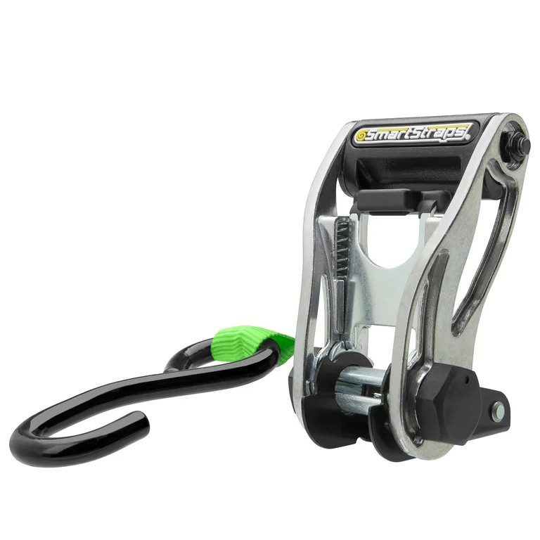 SmartStraps 1 in. x 12 ft. Green RatchetX Standard Duty Ratchet Tie Down Straps, Padded Handle, 5... | Walmart (US)