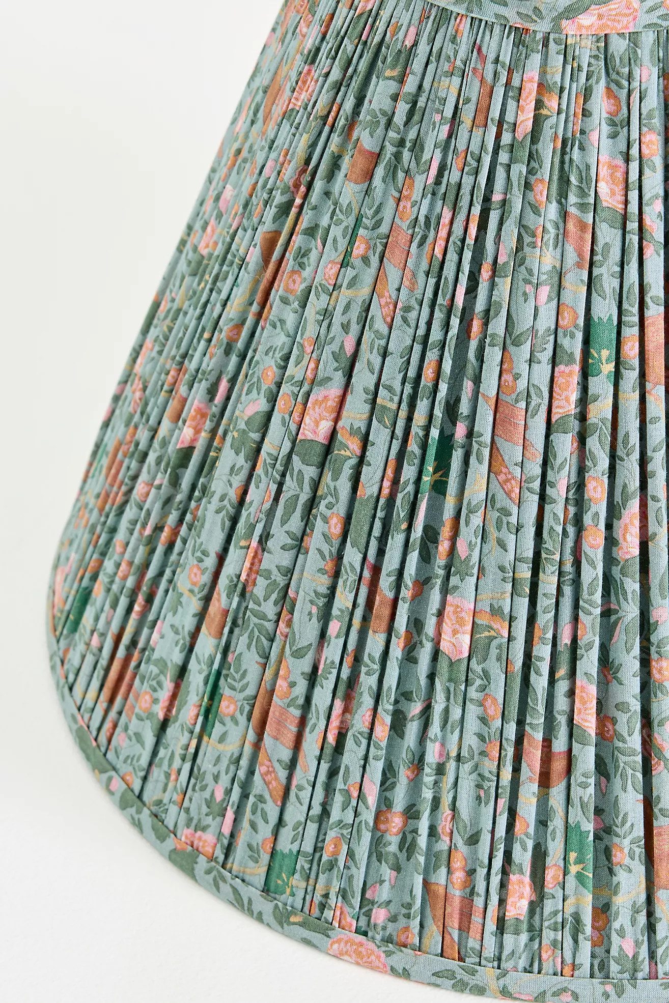 Ruched Empire Printed Lamp Shade | Anthropologie (US)