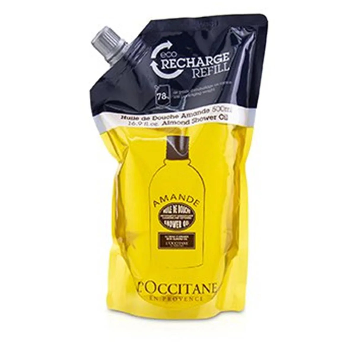 L-Occitane 16.9 oz Eco-Refill Almond Cleansing & Softening Shower Oil | Shop Simon