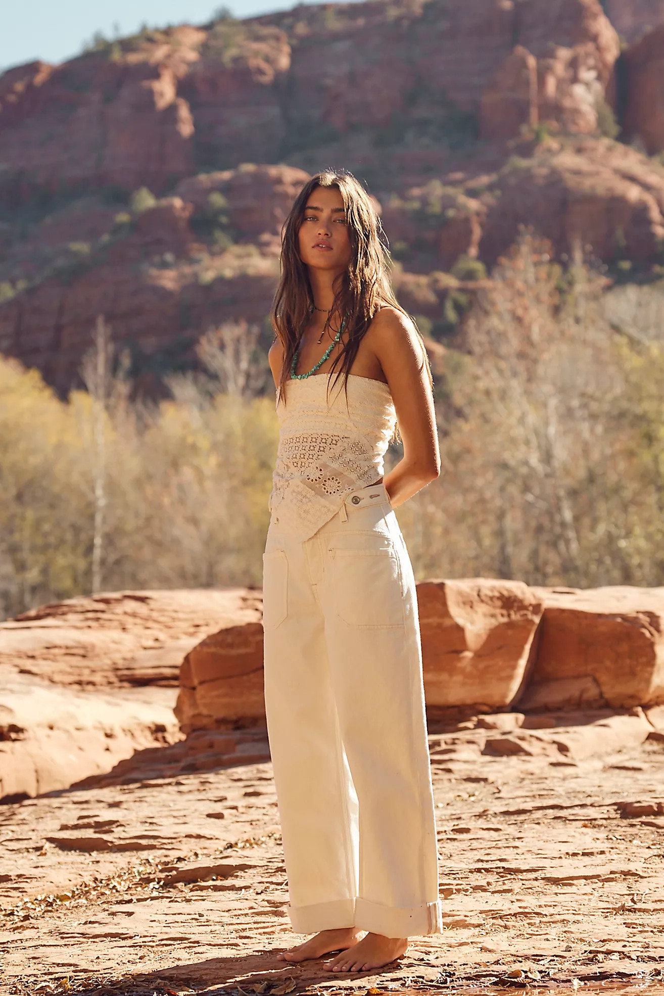 We The Free Palmer Cuffed Jeans | Free People (Global - UK&FR Excluded)