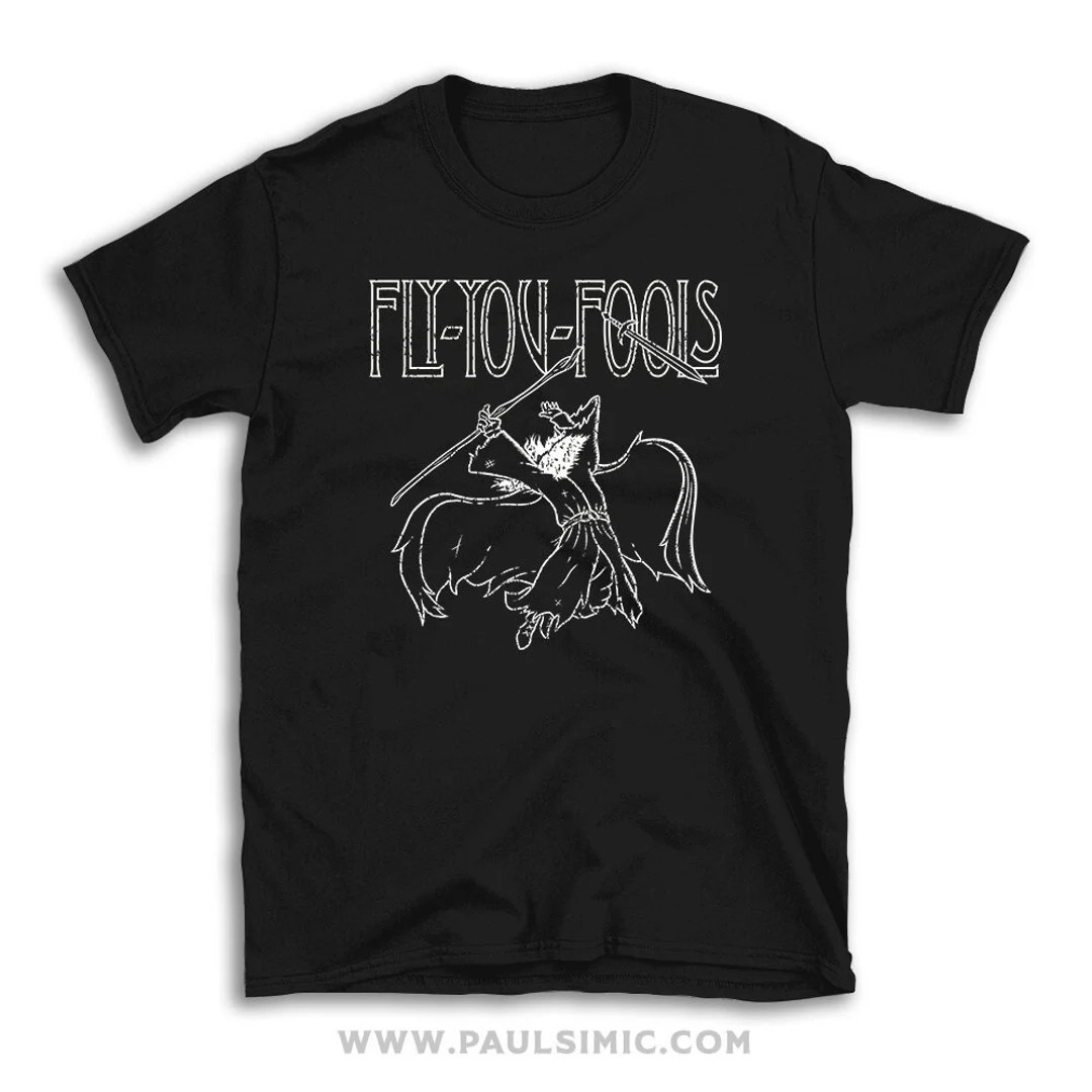 Fly You Fools T-shirt, the Wizard Long Sleeve Shirt, Sweatshirt, Hoodie, Tank Top - Etsy | Etsy (US)