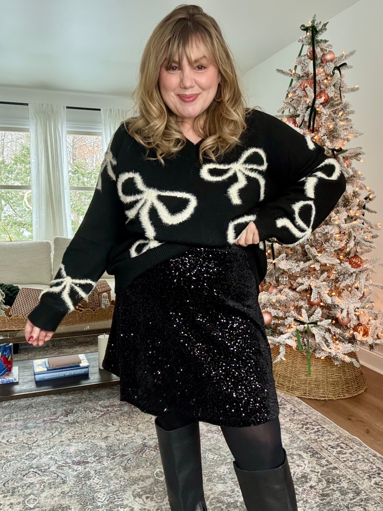 Holiday outfit idea! 

#LTKootd #LTKHoliday #LTKdayinmylife