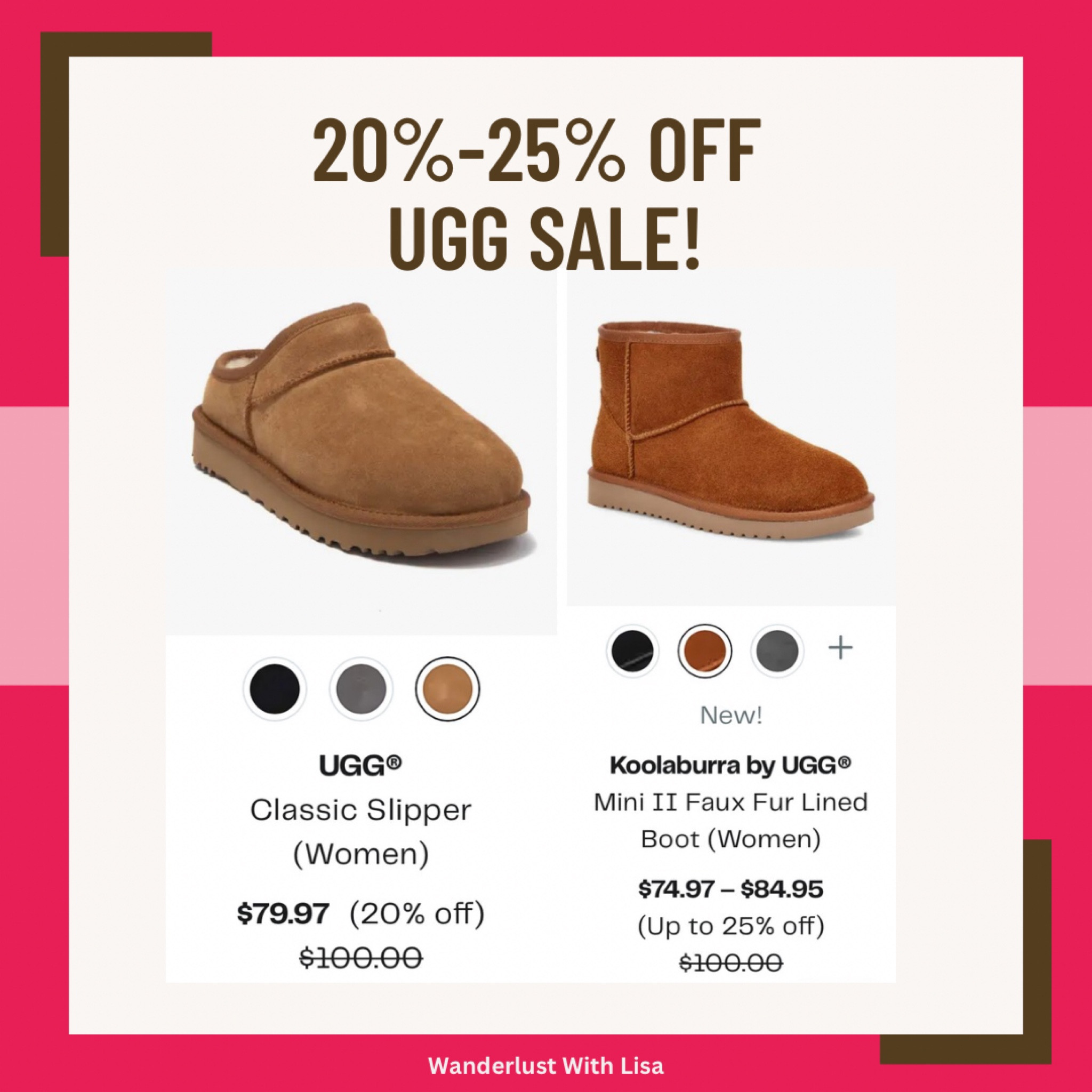 UGG Shoes on Sale at Nordstrom, up to 25% off! 

Fall sale, Nordstrom sale, Ugg slippers, Ugg boots, shoe sale, fall shoes, winter shoes

#LTKShoeCrush #LTKFallSale #LTKSaleAlert