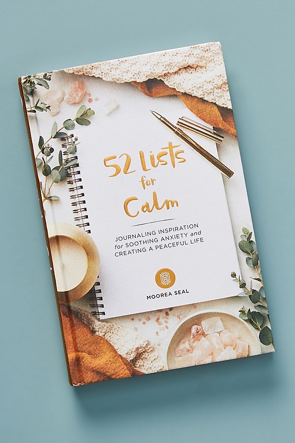 52 Lists for Calm Journal | Anthropologie (US)