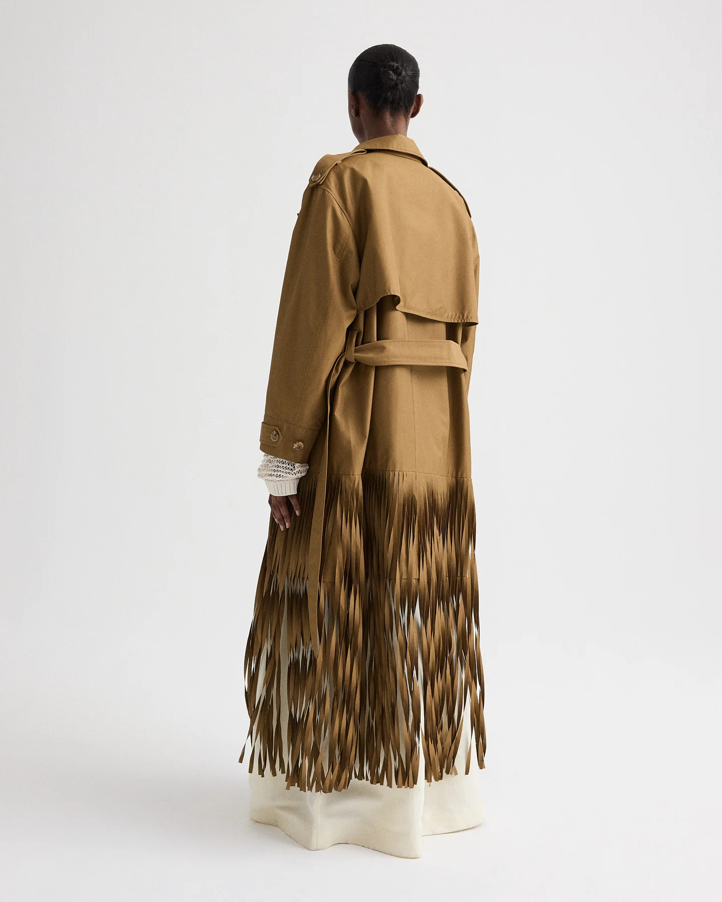 Fringe Benefit Coat in Water Repellent Twill | TWP
