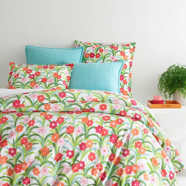 Playful Posies Multi Duvet Cover | Annie Selke