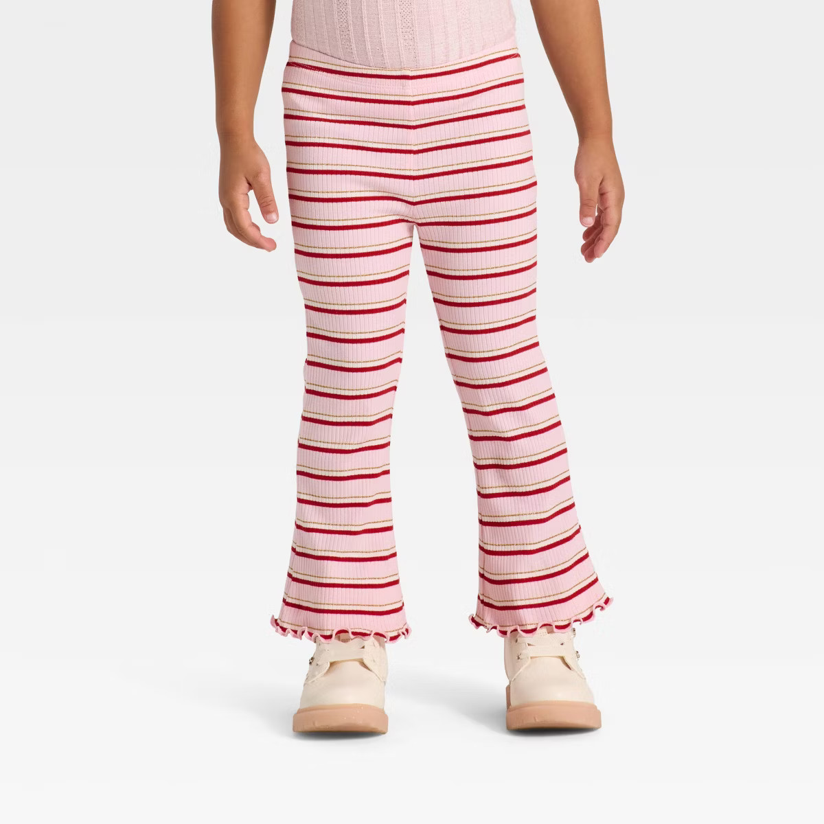 Toddler Girls' Ribbed Flare Leggings - Cat & Jack™ | Target