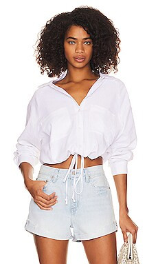 Alpine Drawstring Button Up
                    
                    LNA | Revolve Clothing (Global)