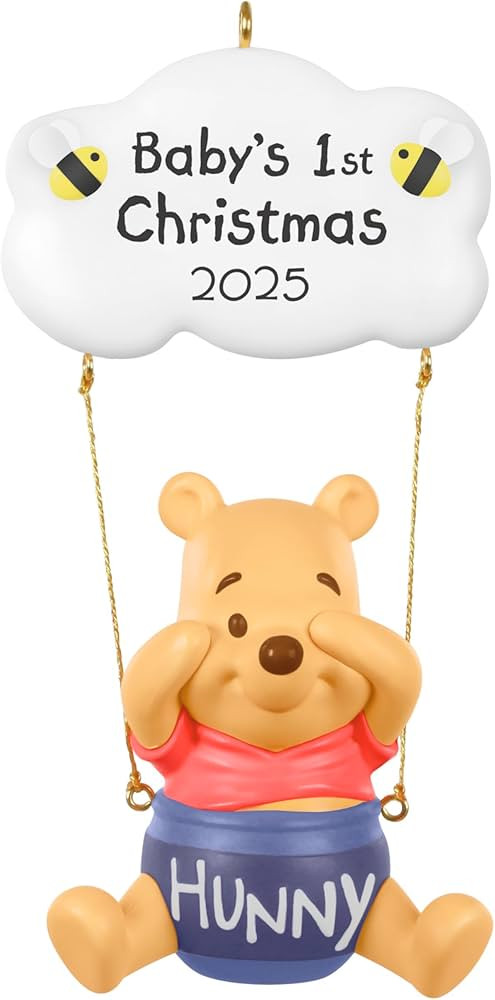 Hallmark Keepsake Christmas Ornament 2025, Disney Winnie The Pooh Baby's First Christmas 2025, Gi... | Amazon (US)