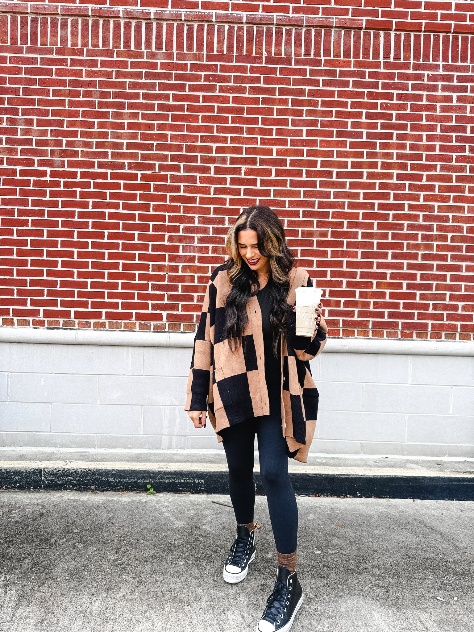 Oversized cardigans with leggings and converse will always be my go to for a comfy but cute outfit 

Cardigan: 2X 
Leggings: M 
Top: M/L 

#LTKStyleTip #LTKSeasonal #LTKMidsize