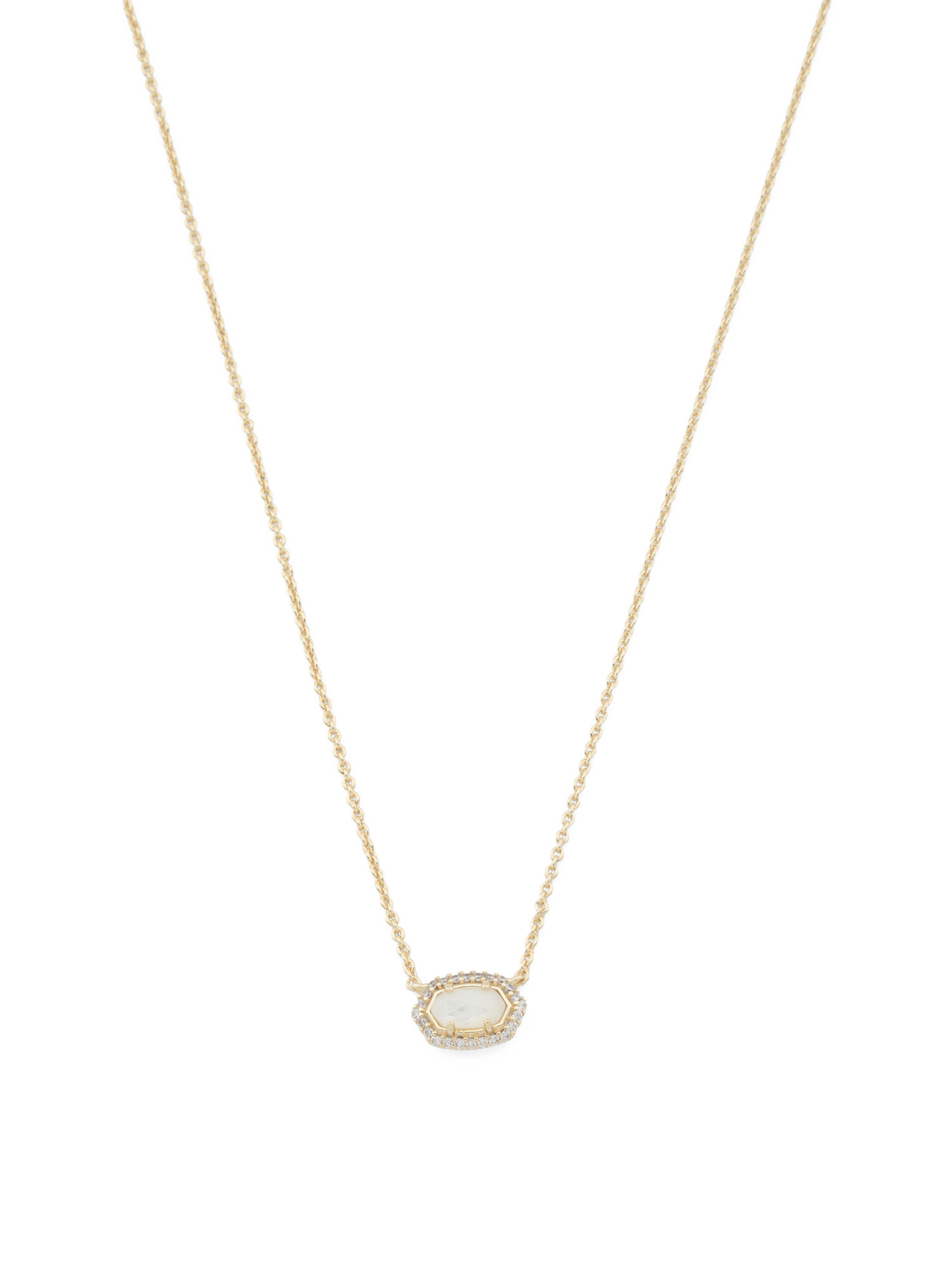 Gold Ivory Mother Of Pearl Chelsea Necklace | TJ Maxx