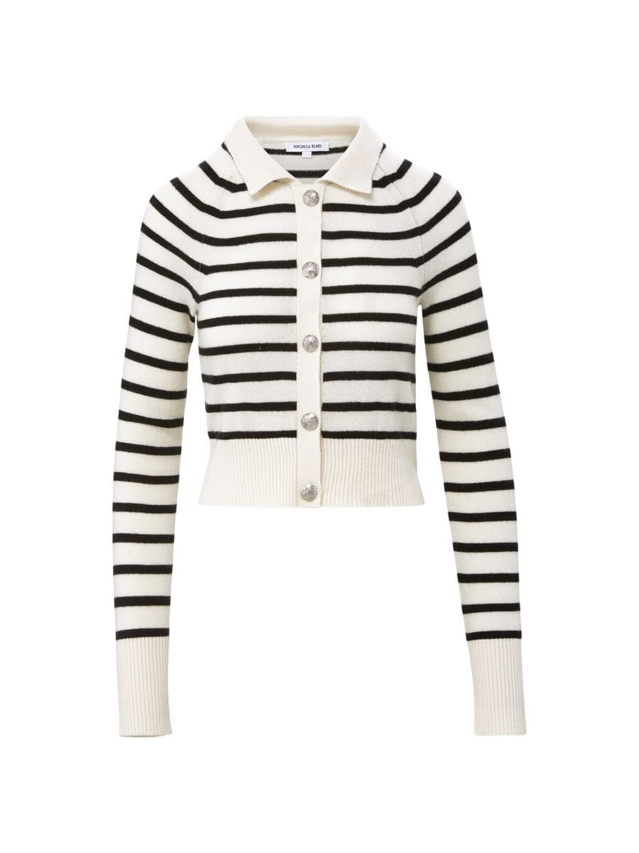 Cheshire Striped Cashmere Cardigan | Saks Fifth Avenue