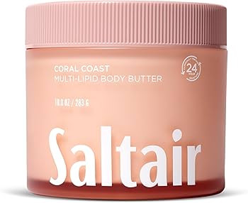 Saltair Multi-Lipid Body Butter – Hydrating 24-Hour Moisture – Body Cream for Soft Skin & Bar... | Amazon (US)