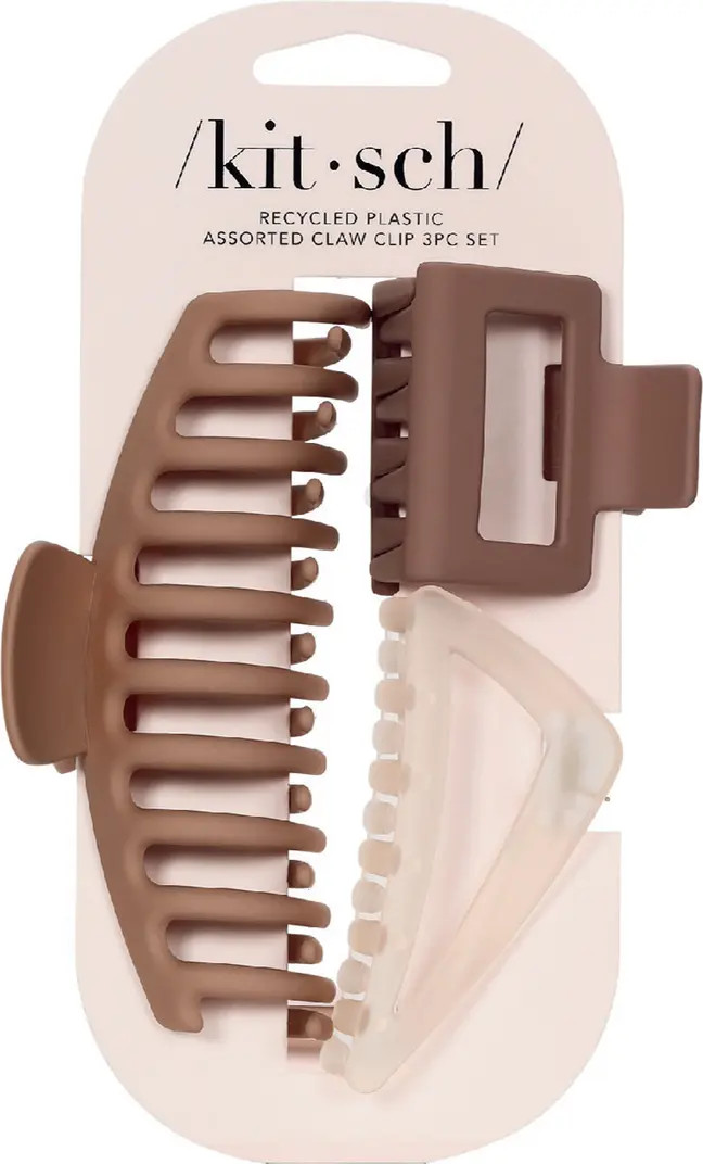 Pack of 3 Assorted Claw Clips | Nordstrom Rack