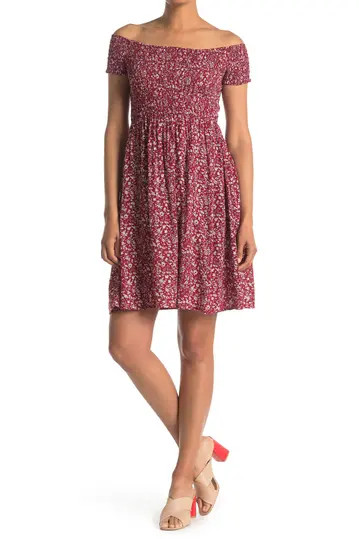 Ditsy Floral Smocked Dress | Nordstrom Rack