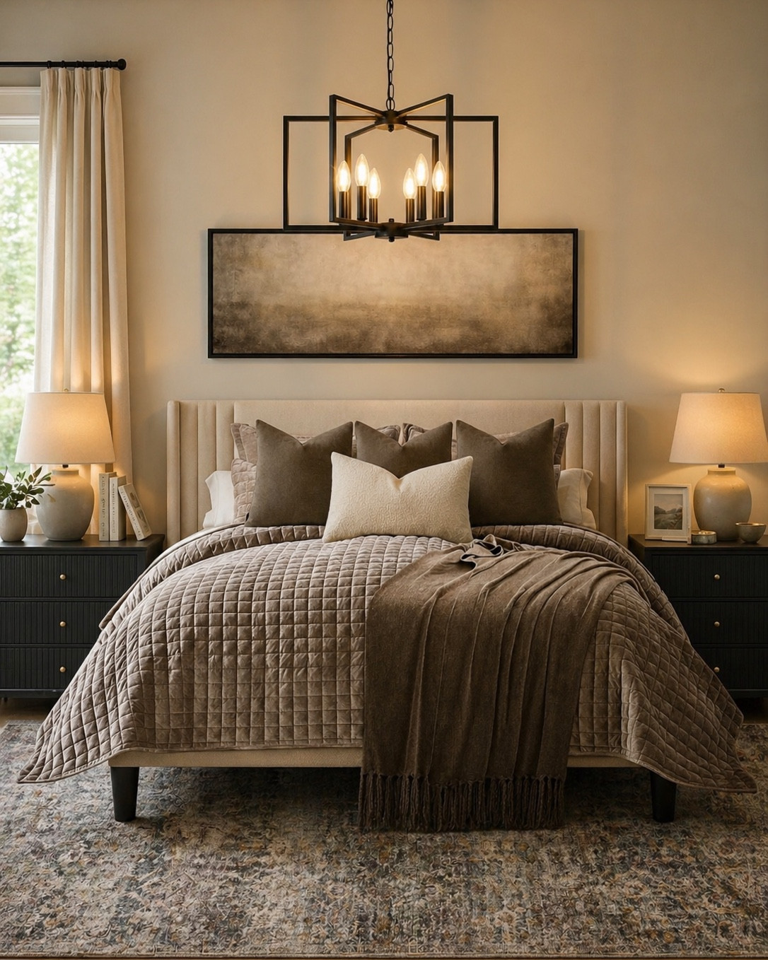 Neutral Amazon Bedroom Finds That Feel Like a Luxury Hotel

Follow @farmtotablecreations on Instagram for more cozy, elevated finds 🤍

Layered bedding, warm neutrals, and soft lighting create that calm, elevated feel you want at the end of the day. From the upholstered bed and quilted coverlet to the statement chandelier and vintage-inspired rug, every piece works together to make the space feel polished but still inviting. It’s that cozy, high-end look made simple with Amazon finds.

#bedroomdecor #bedding #nightstand #arearug #homedecor

#LTKHome #LTKSaleAlert