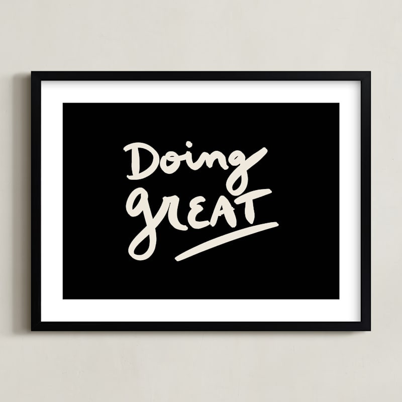 Doing Great | Minted