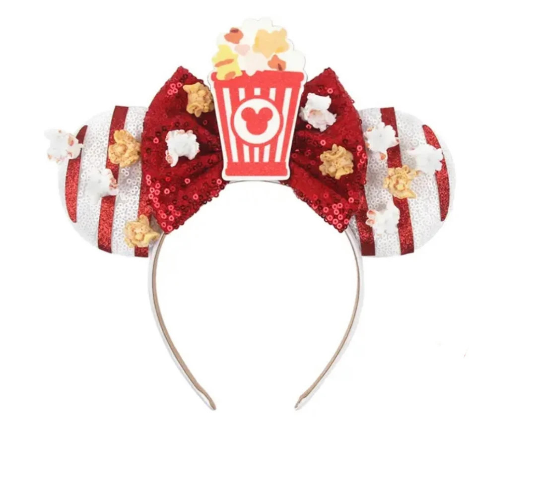 Popcorn snack Minnie Mouse ears | Etsy (US)