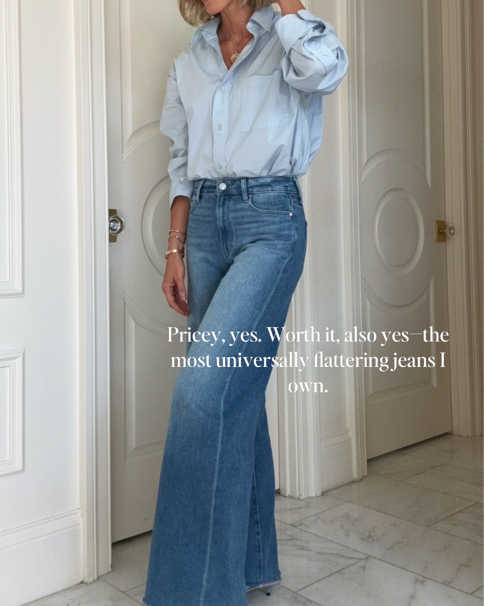 Everyone needs a classic pair of denim jeans and these are definitely a favorite of mine! 