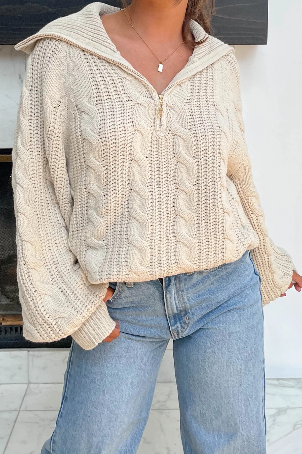 Let's Cuddle Sweater | Grey Bandit