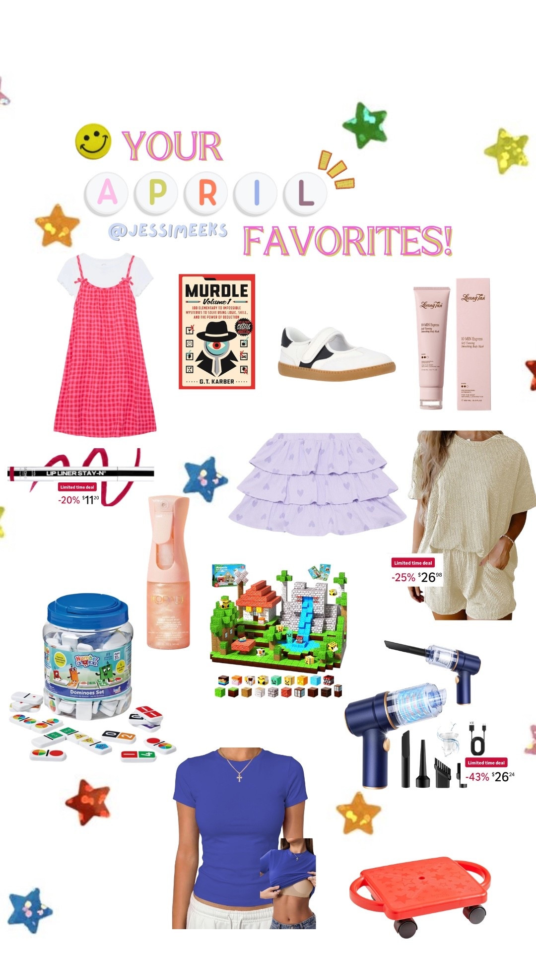 all your april favorites! 🌈💖

#LTKBeauty #LTKSaleAlert #LTKKids