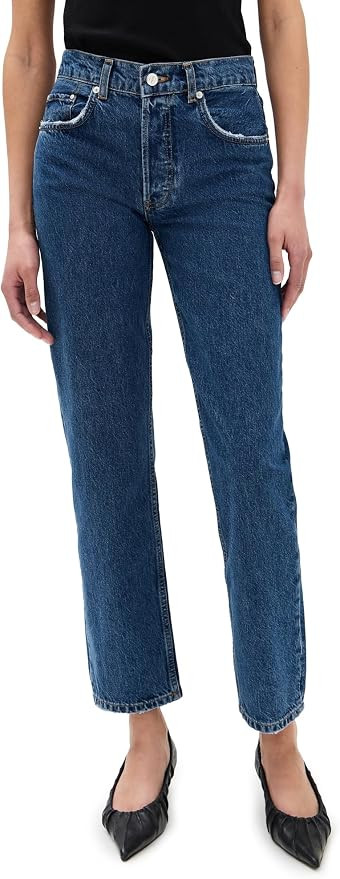 ANINE BING Women's Kate Jeans, Washed Blue, 27 | Amazon (US)